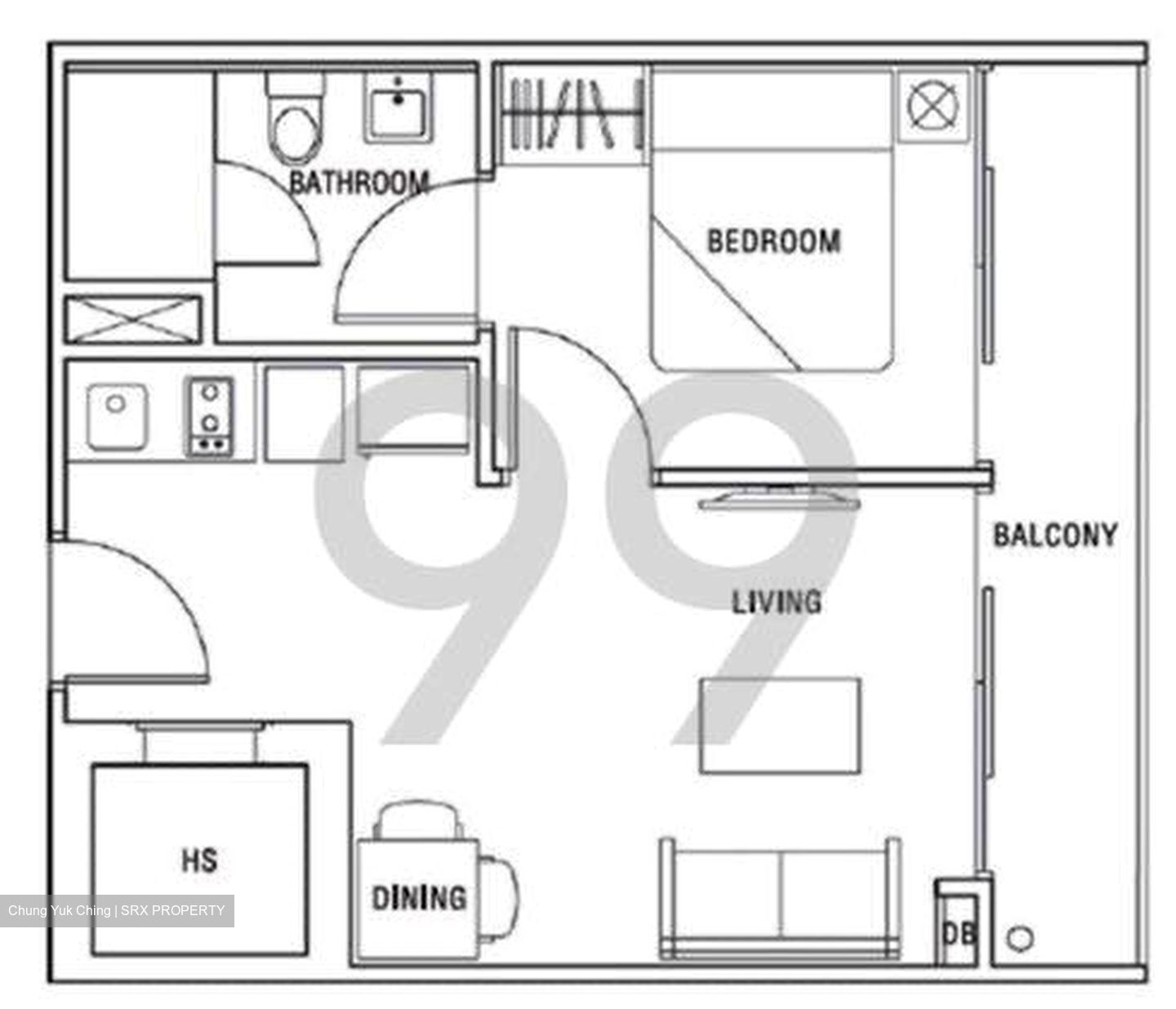 Melosa (D14), Apartment #426179001